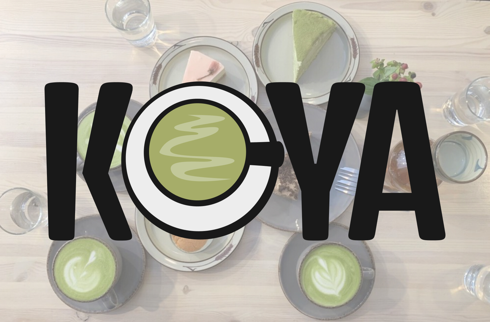 The logo created for Cafe Koya