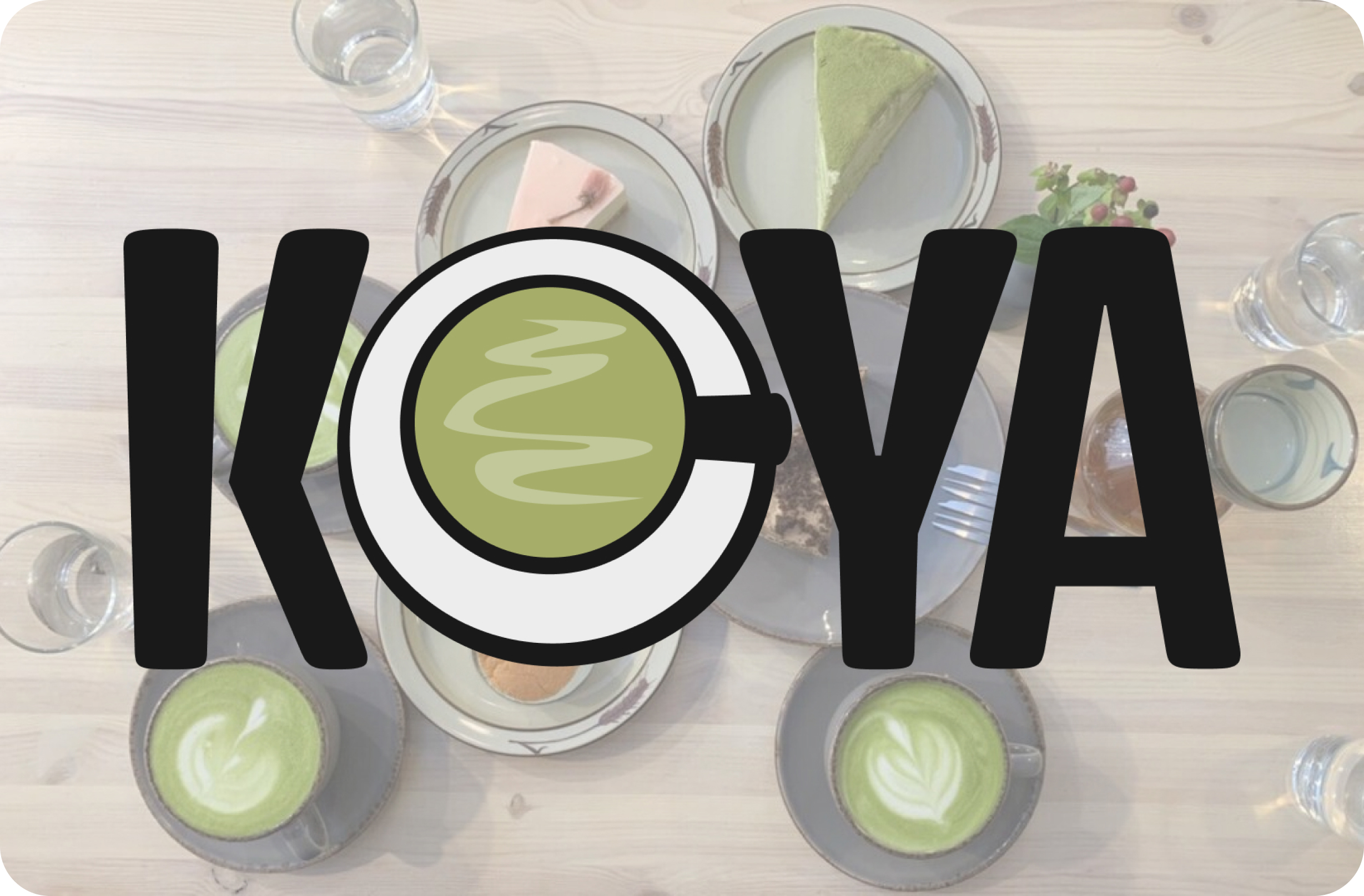 Cafe Koya logo design